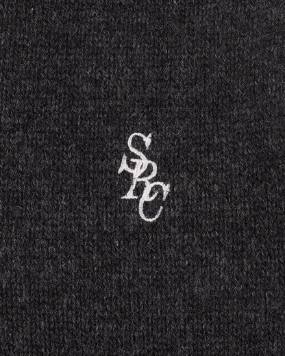 SRC Cashmere Trousers - Dark Grey/White