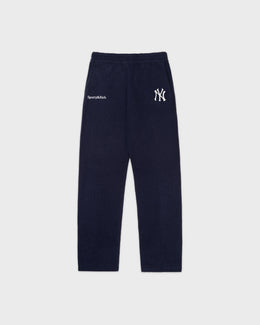 Heritage Yankees Serif Cashmere Trousers - Navy/White