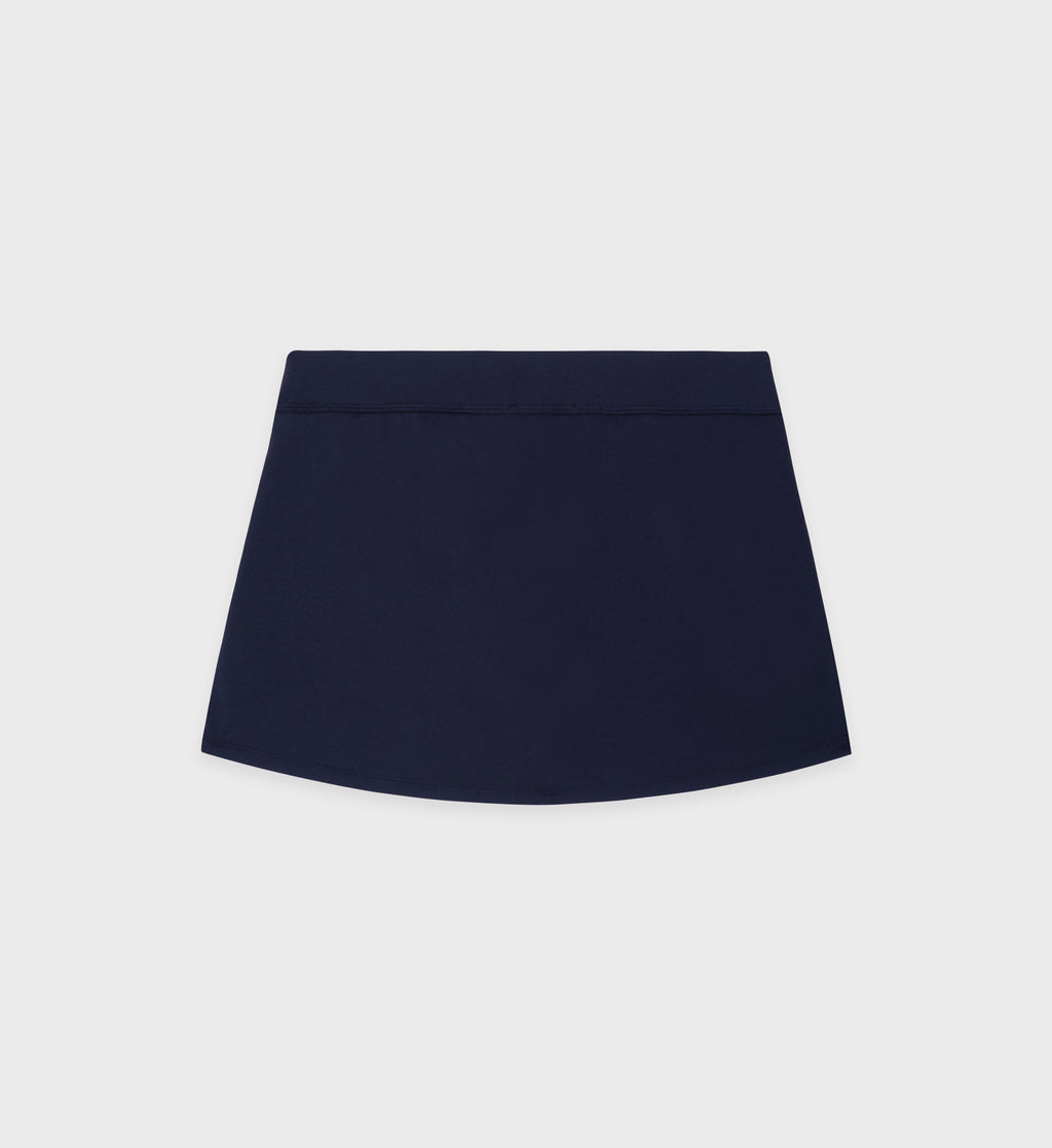 SRC Court Skirt - Navy/White