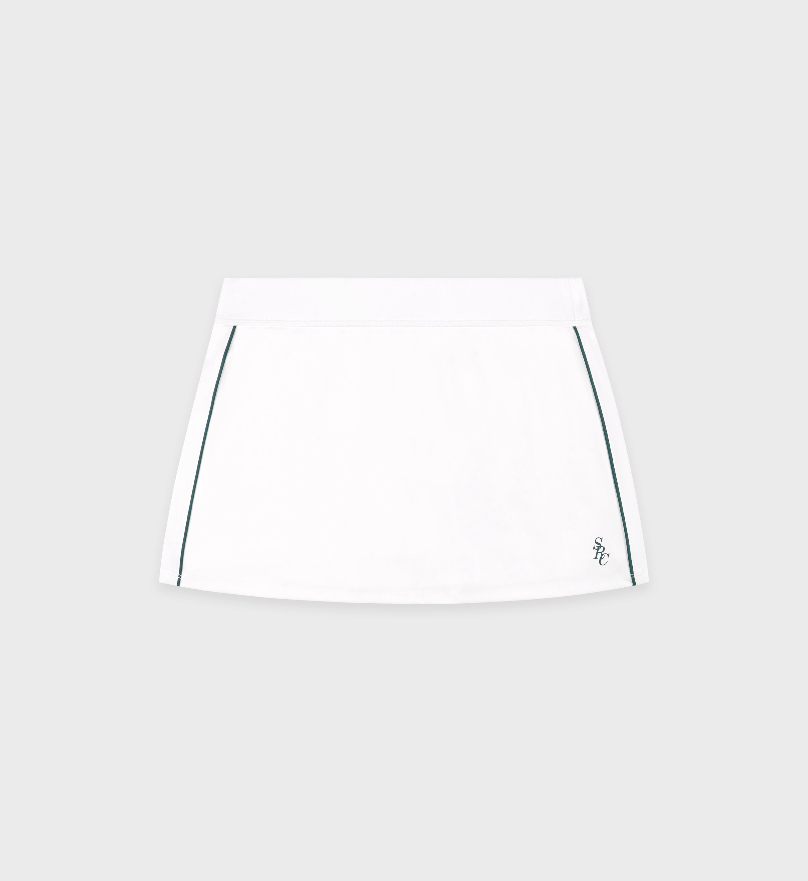 SRC Court Skirt - White/Alpine