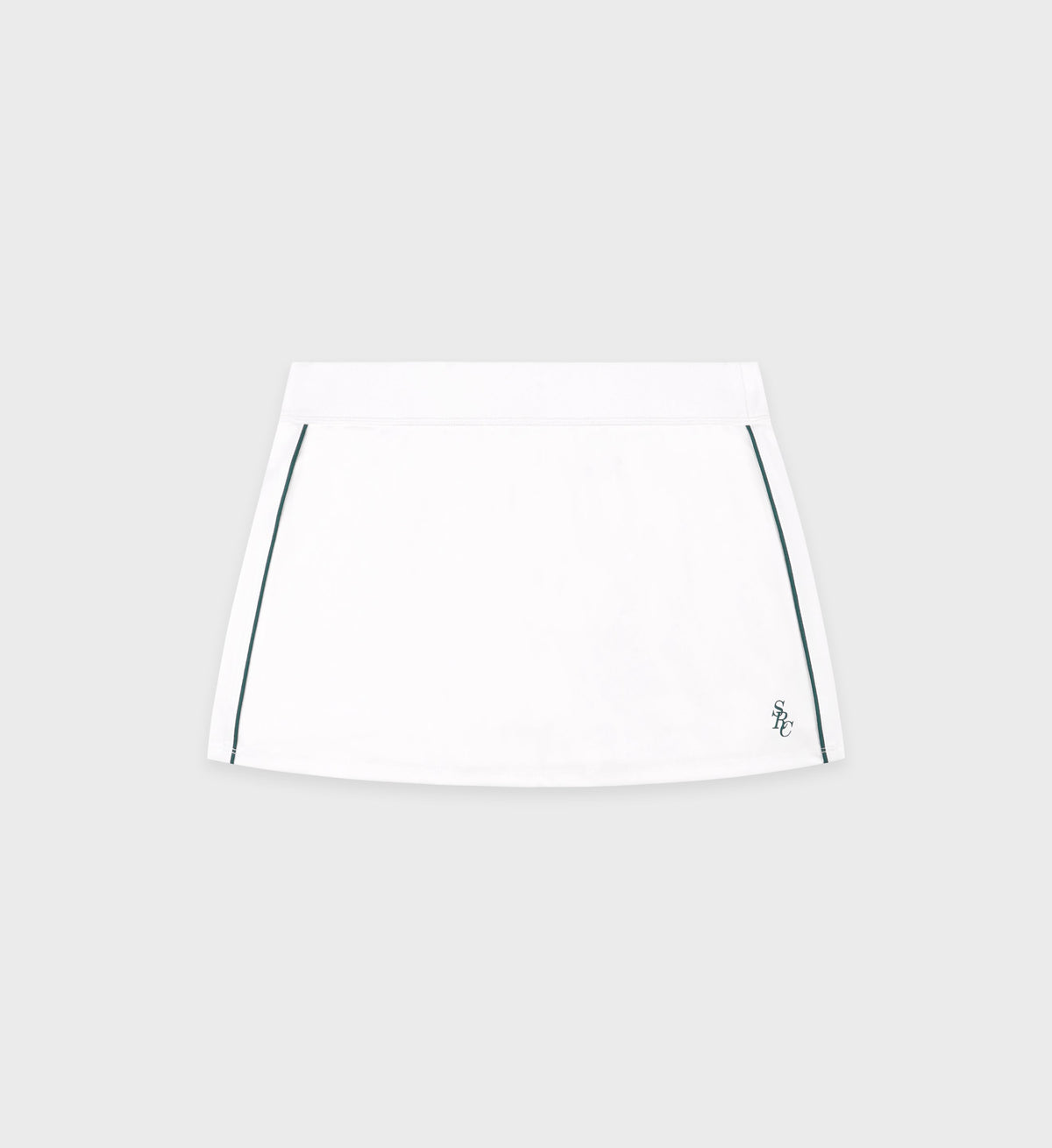 SRC Court Skirt - White/Alpine