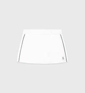 SRC Court Skirt - White/Alpine