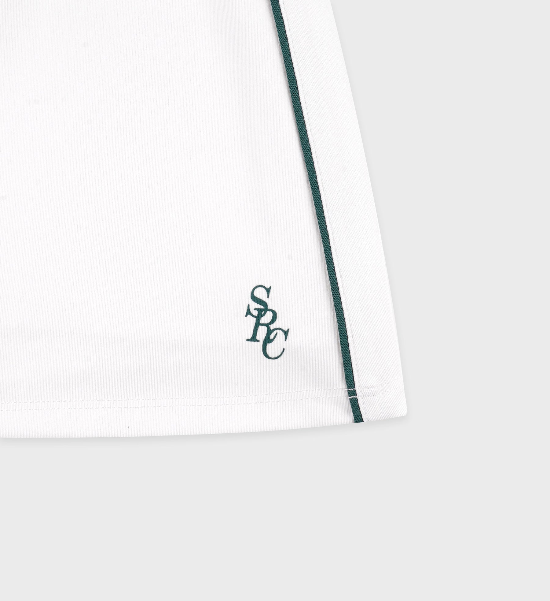 SRC Court Skirt - White/Alpine