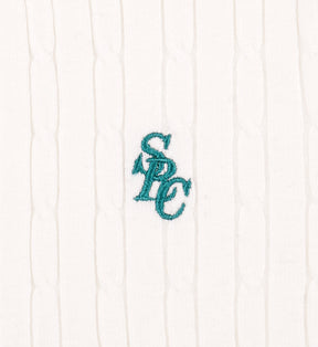 SRC Mini Cable Polo - White/Alpine