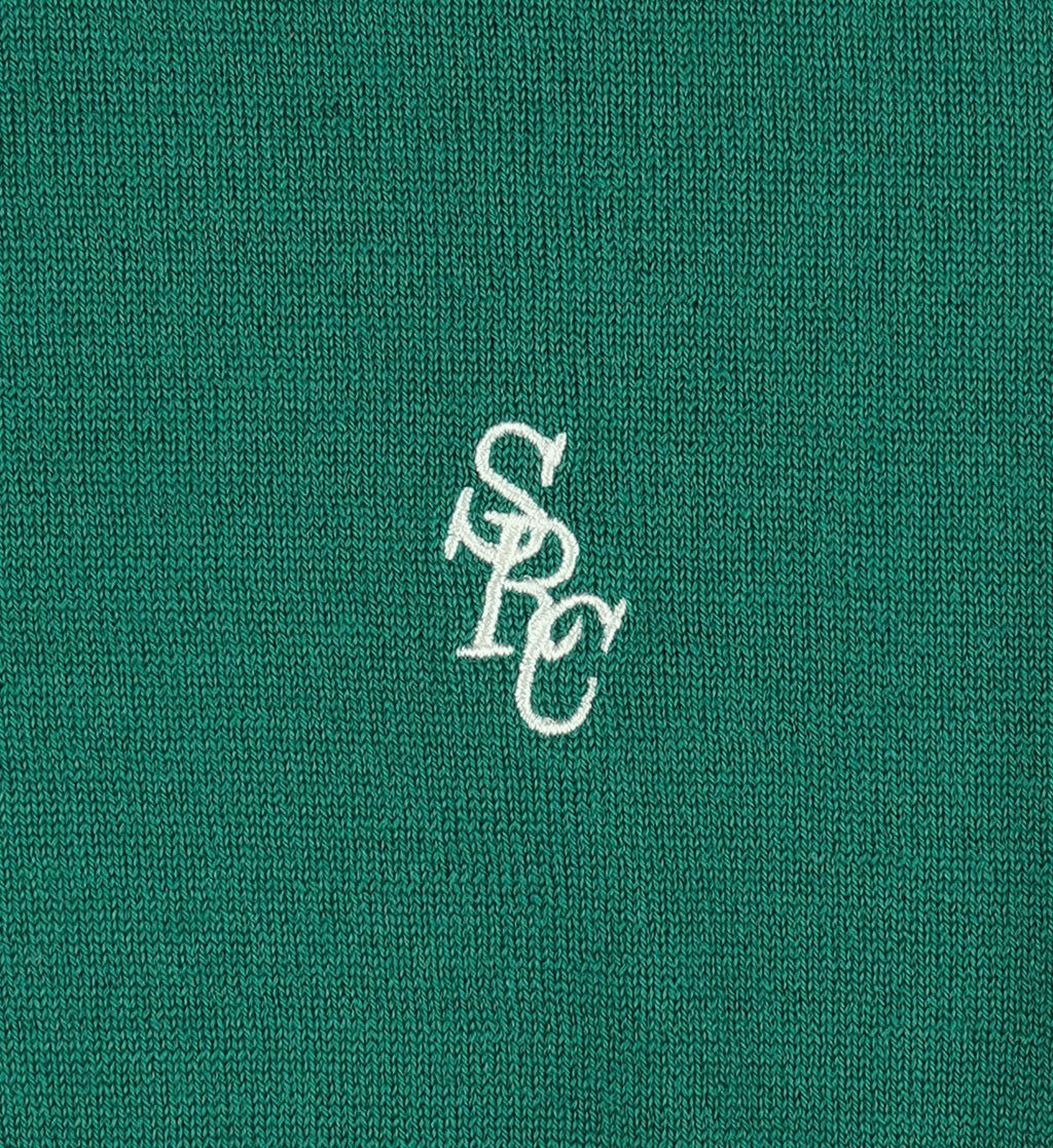 SRC Minimalist V-Neck Sweater - Alpine/Navy/Off White