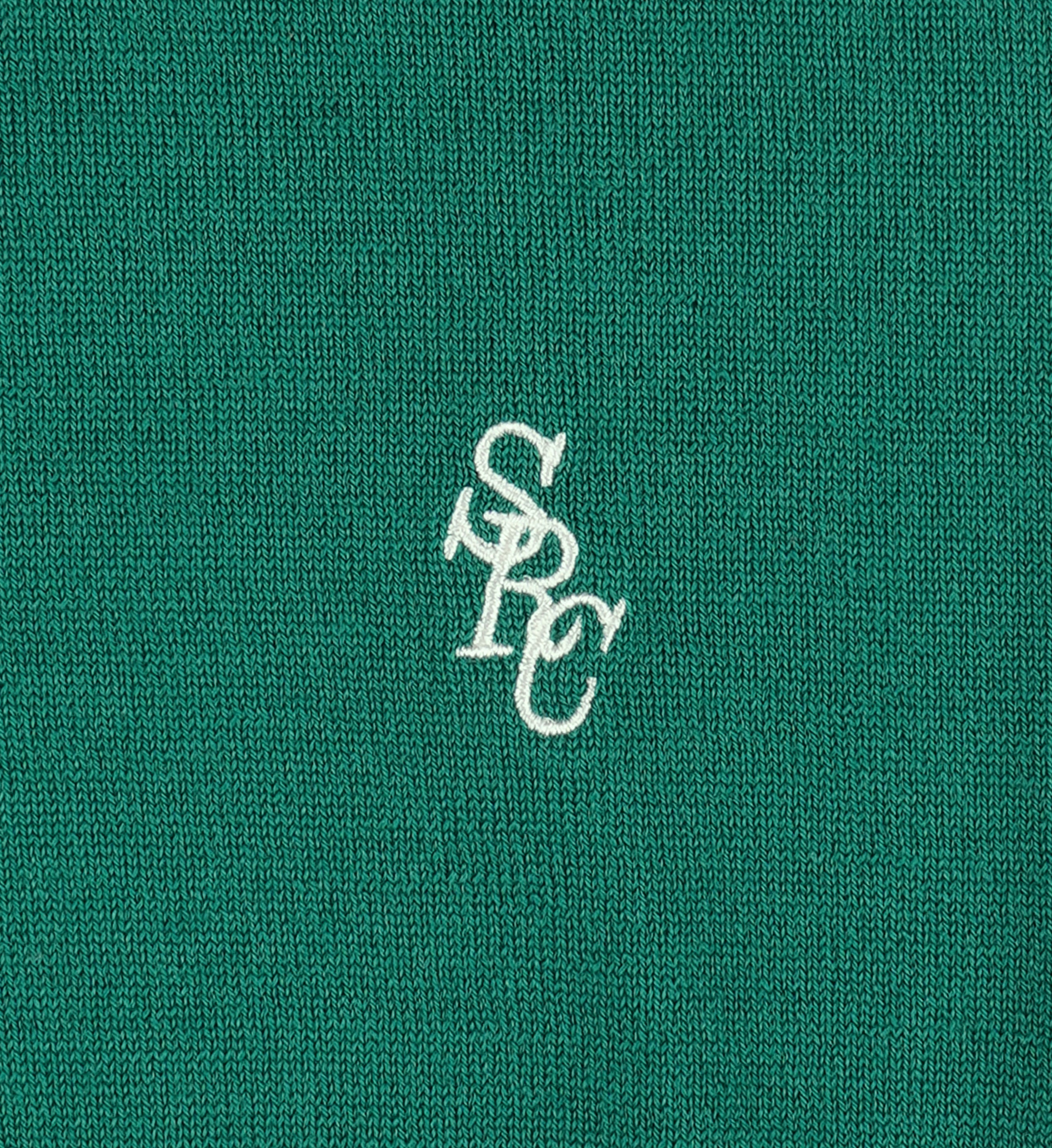 SRC Minimalist V-Neck Sweater - Alpine/Navy/Off White