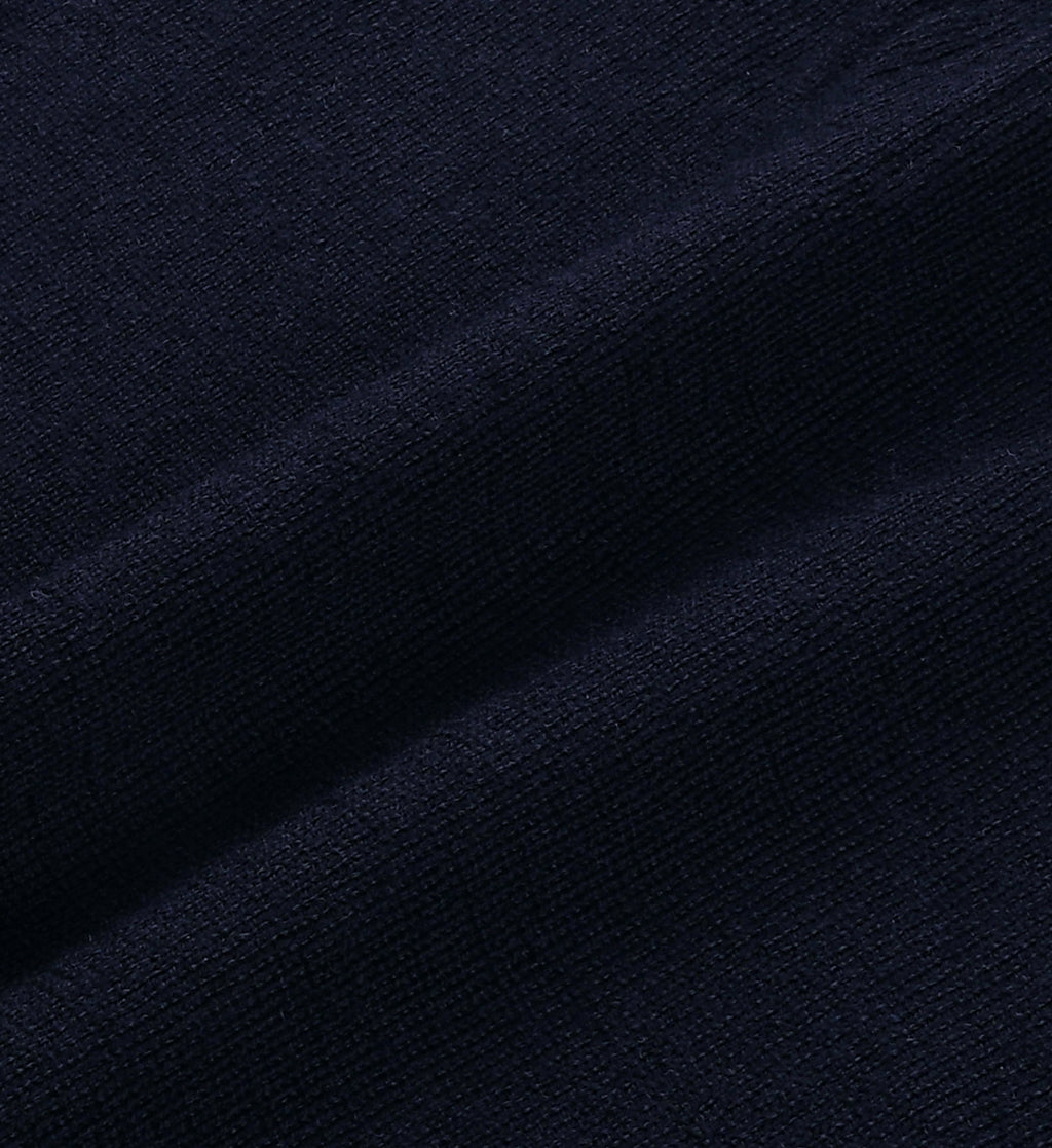 SRC Minimalist V-Neck Sweater - Navy/Off White/Alpine