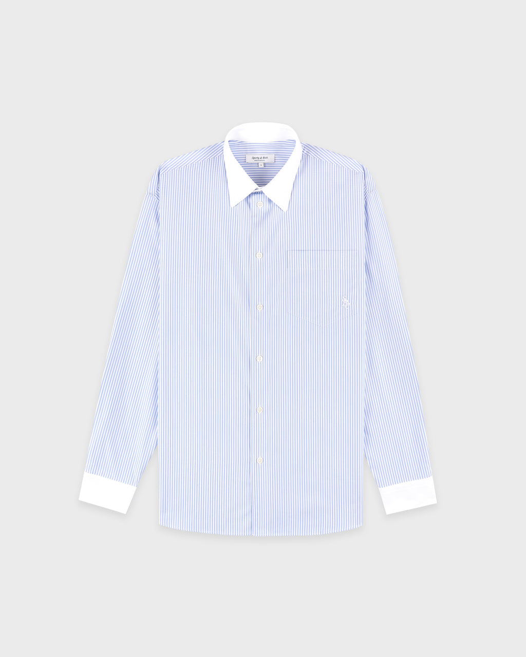 SRC Oversized Shirt - Blue Stripe