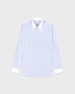 SRC Oversized Shirt - Blue Stripe