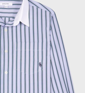 SRC Oversized Shirt - Multicolor stripes