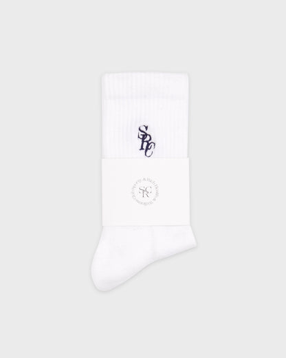 SRC Socks - White/Navy