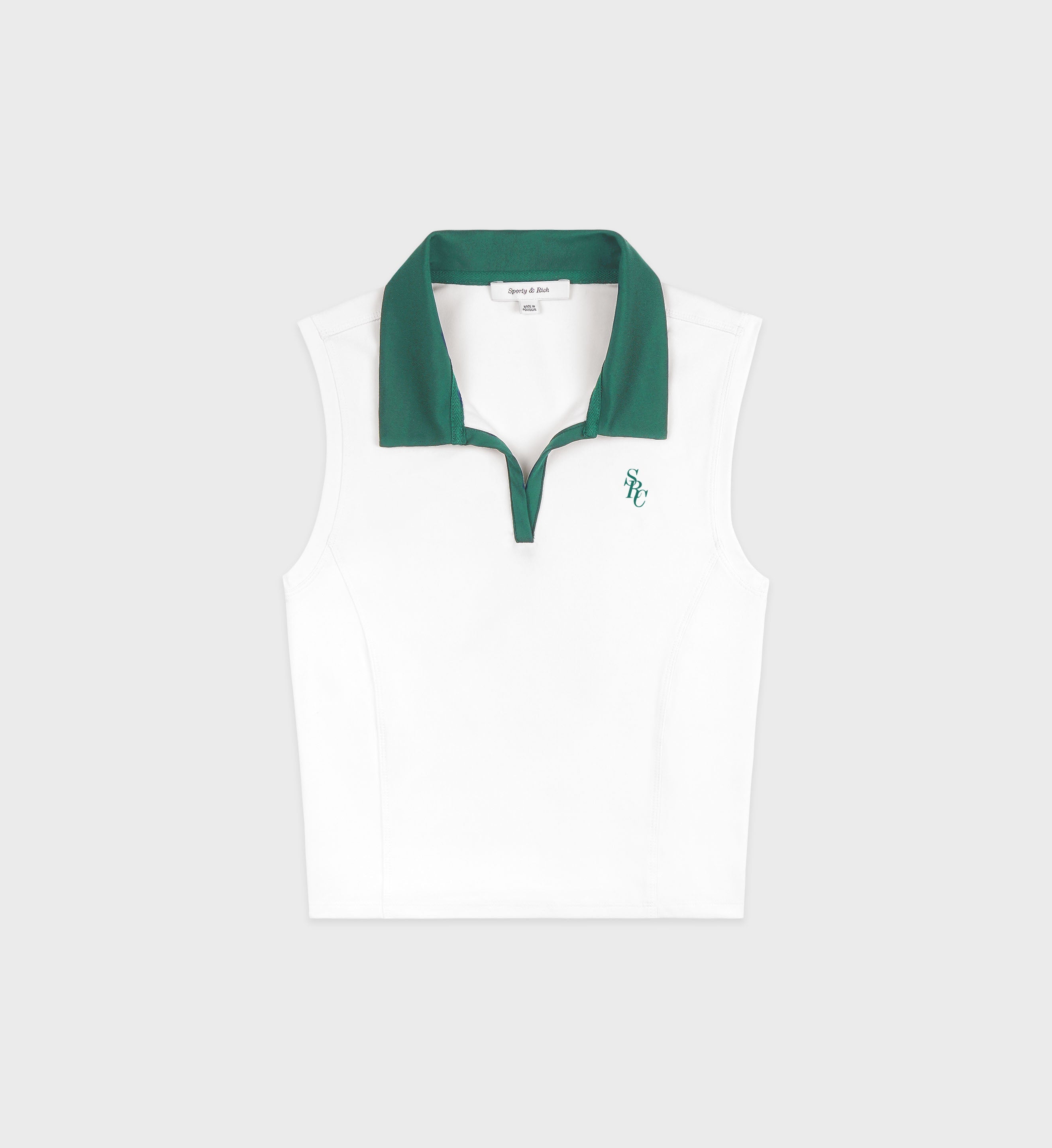 SRC Sports Polo Vest - White/Alpine