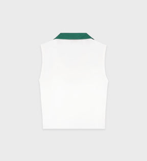 SRC Sports Polo Vest - White/Alpine