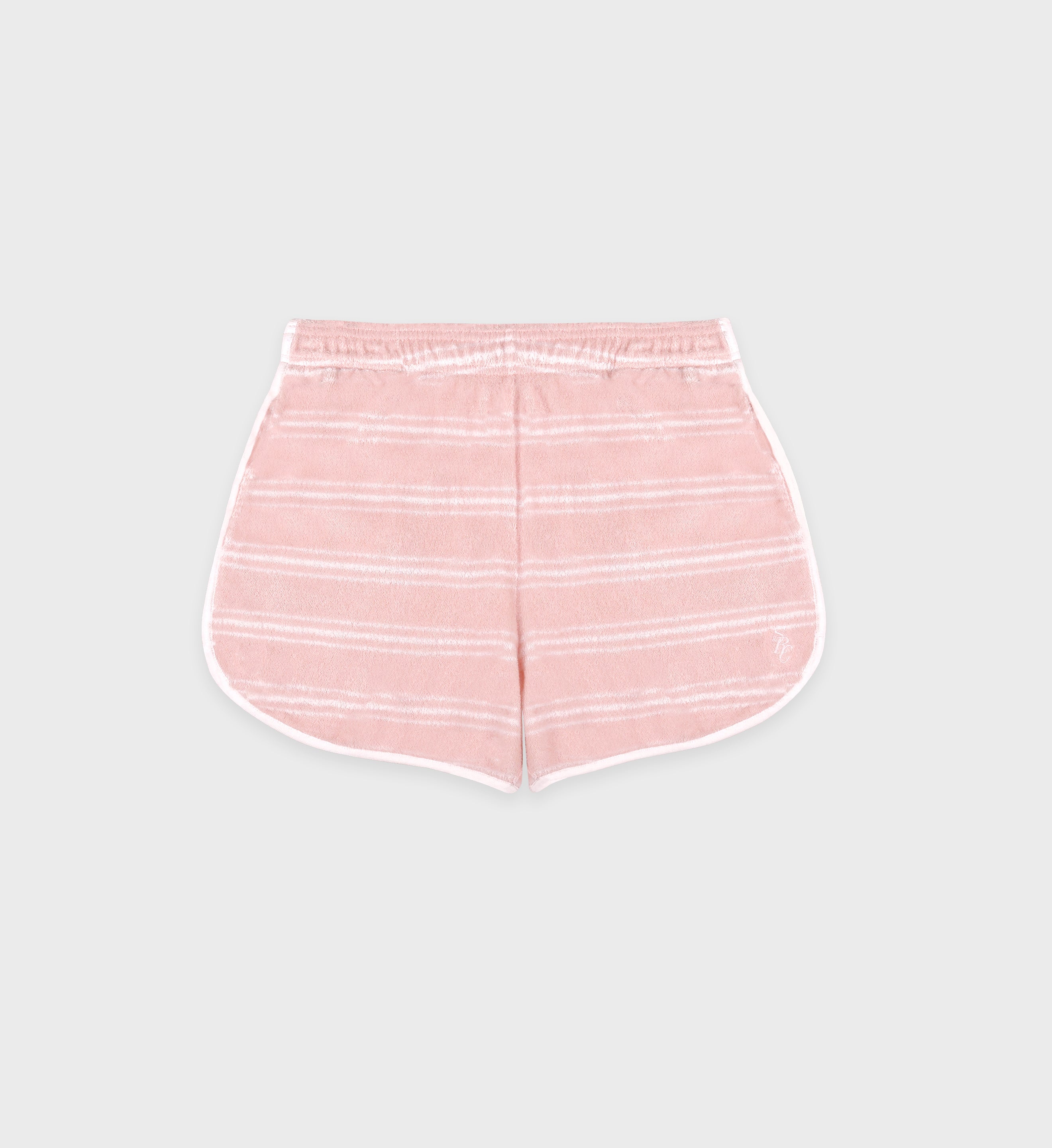 SRC Terry Short - Pink Dolphin Striped