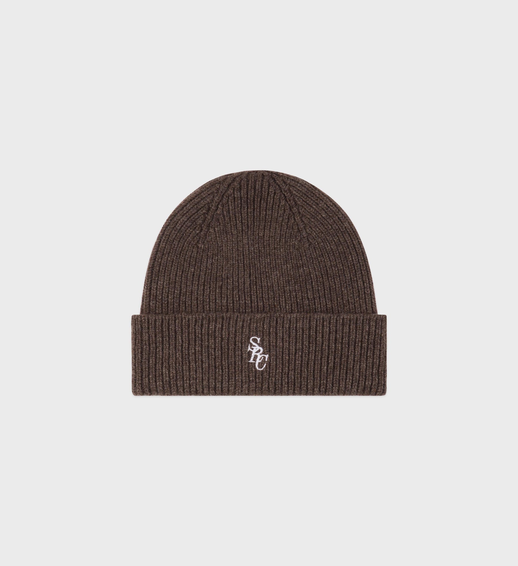 SRC Wool Beanie - Chocolate