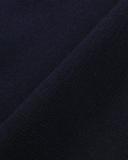 SRC Wool Turtleneck - Navy/White