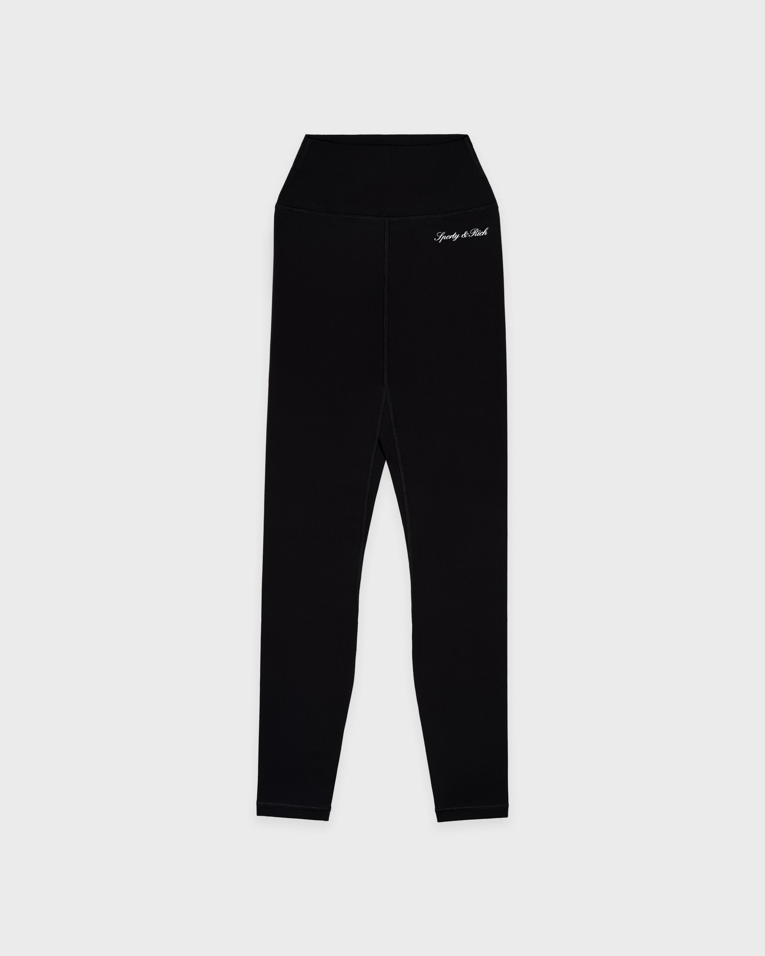 Signature Logo Legging - Black/White