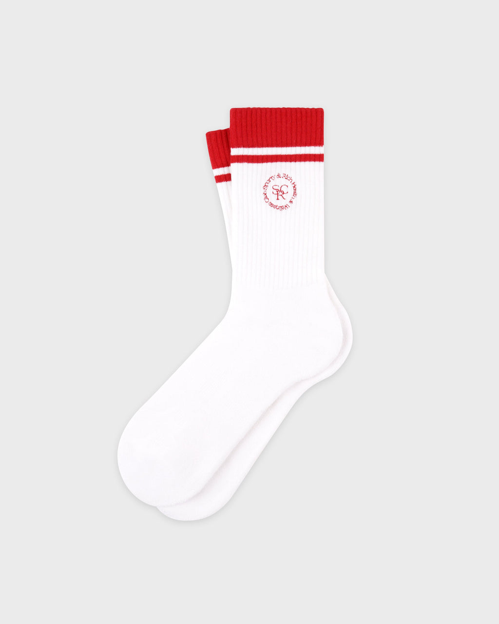 SRHWC Socks - White/Ruby