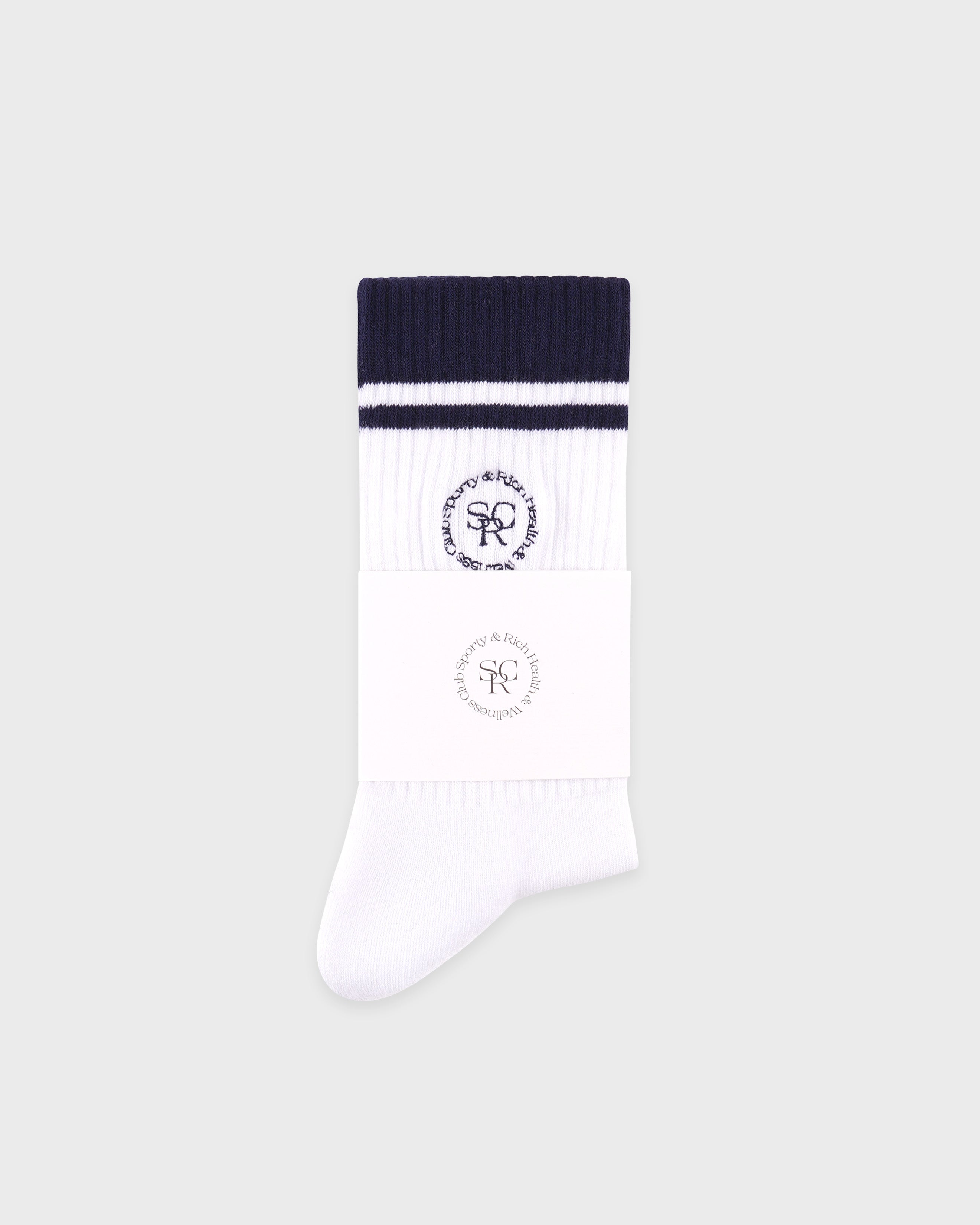 SRHWC Socks - White/Navy