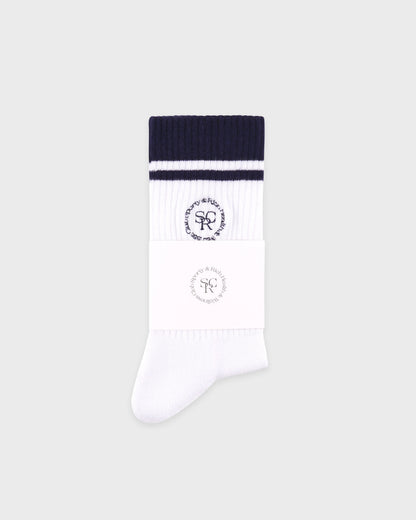 SRHWC Socks - White/Navy