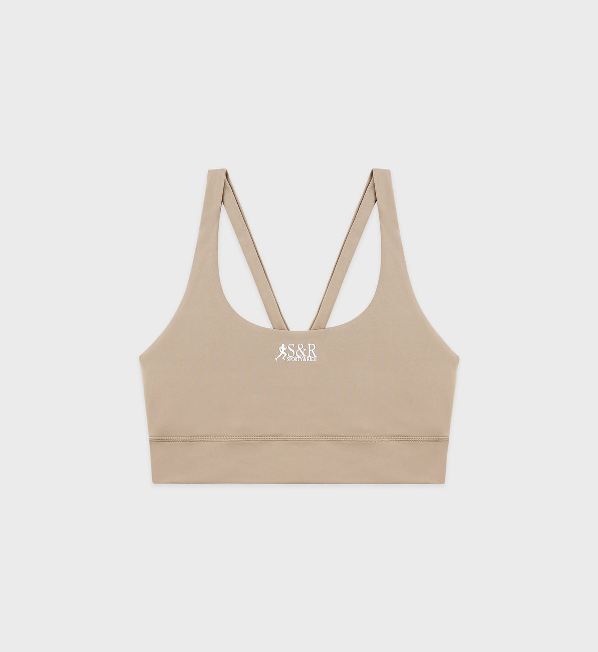 SR Runner Active Bra - Elephant/White