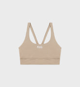 SR Runner Active Bra - Elephant/White