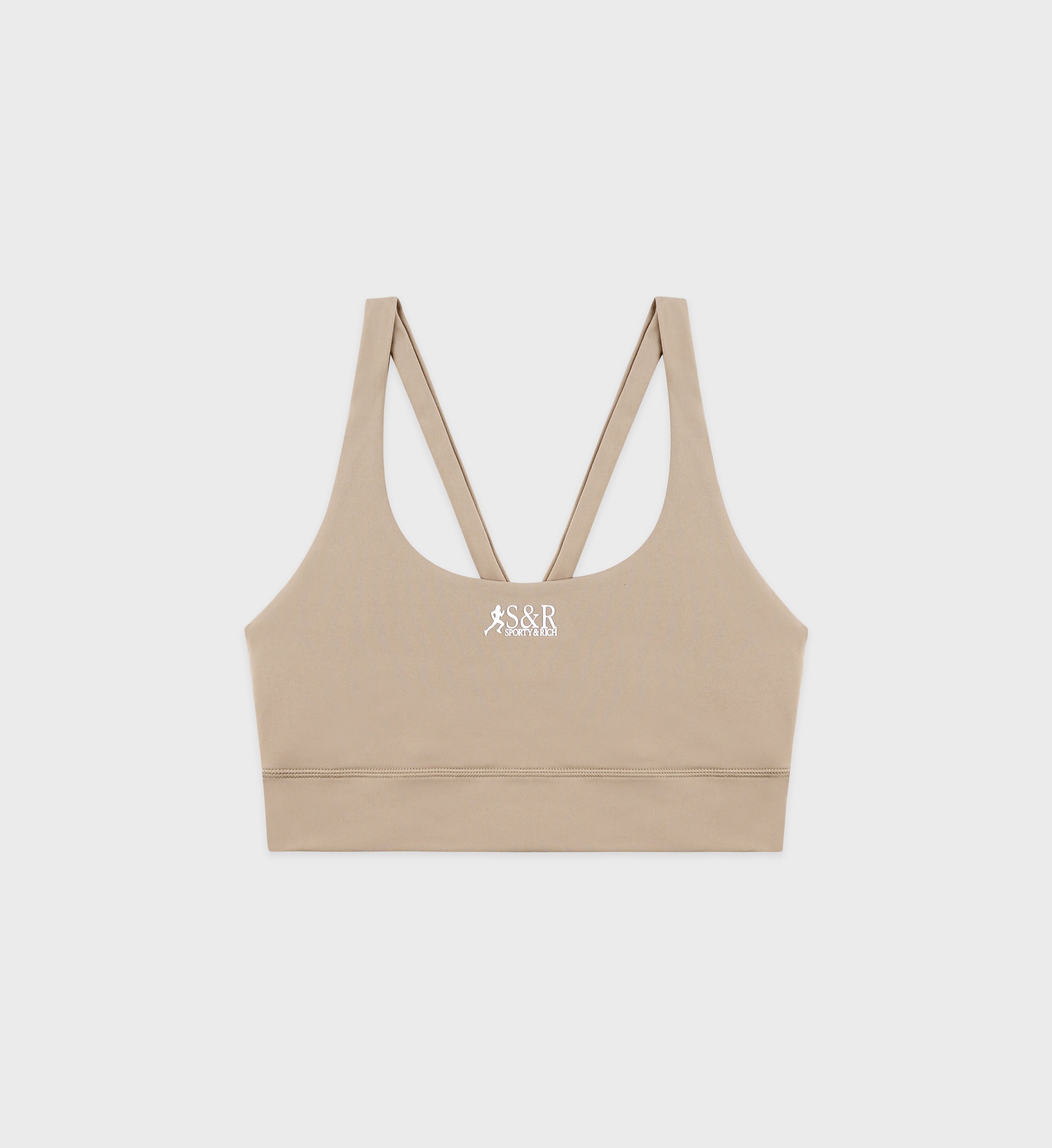 SR Runner Active Bra - Elephant/White