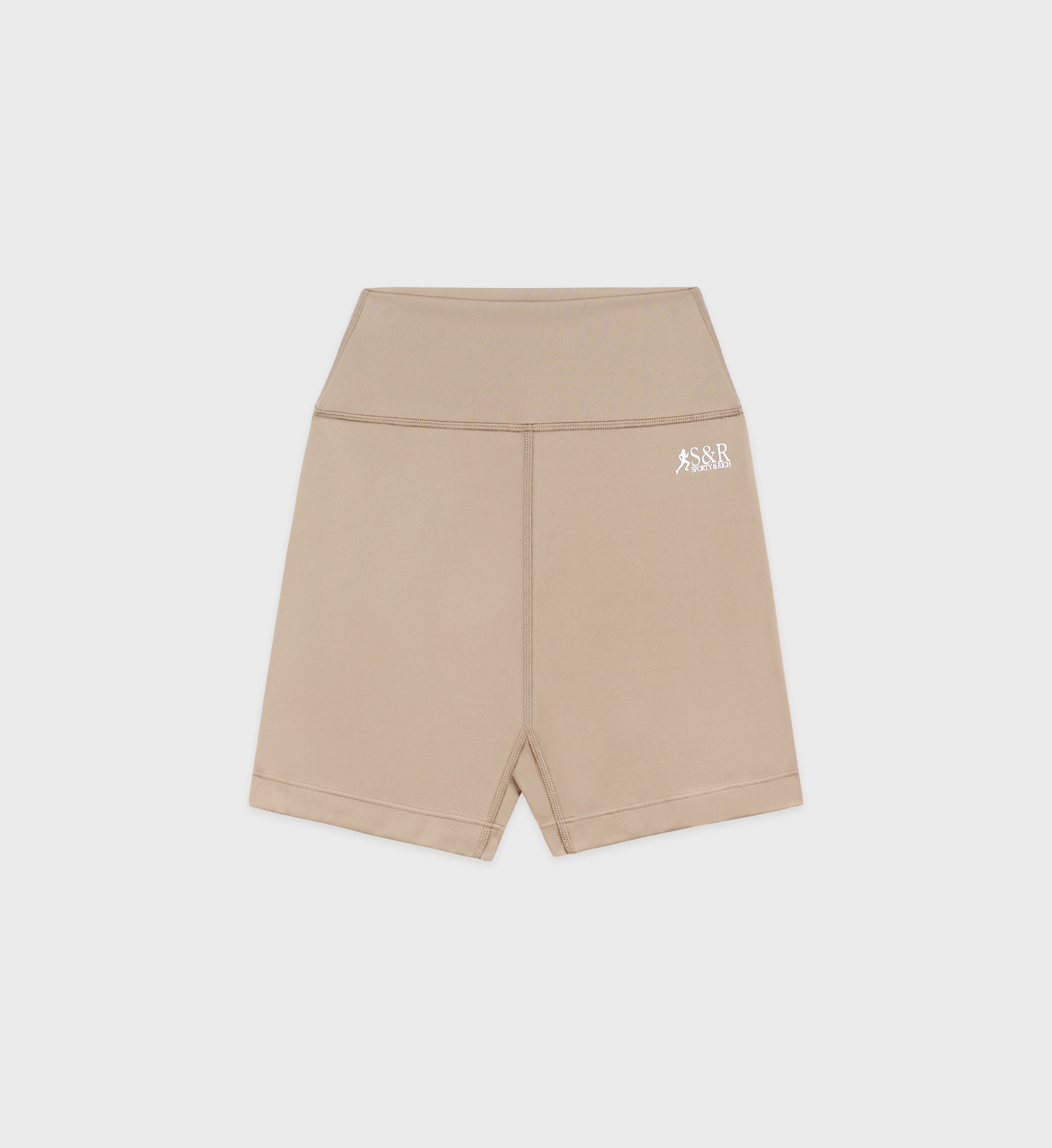 SR Runner Biker Short - Elephant/White