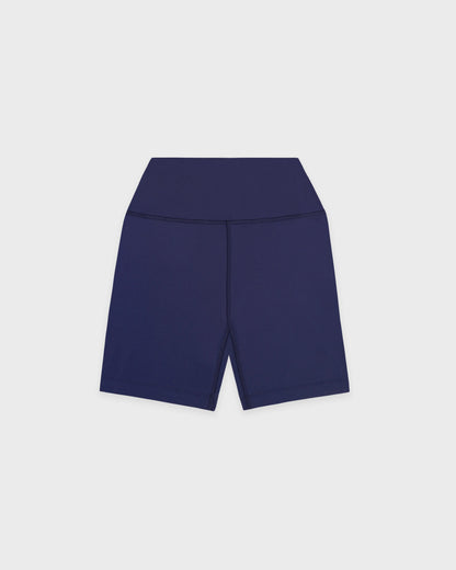SR Runner Biker Short - Light Navy/White