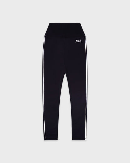 SR Runner Legging - Black/White