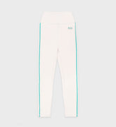 SR Runner Legging - Cream/Spring Green