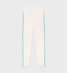 SR Runner Legging - Cream/Spring Green