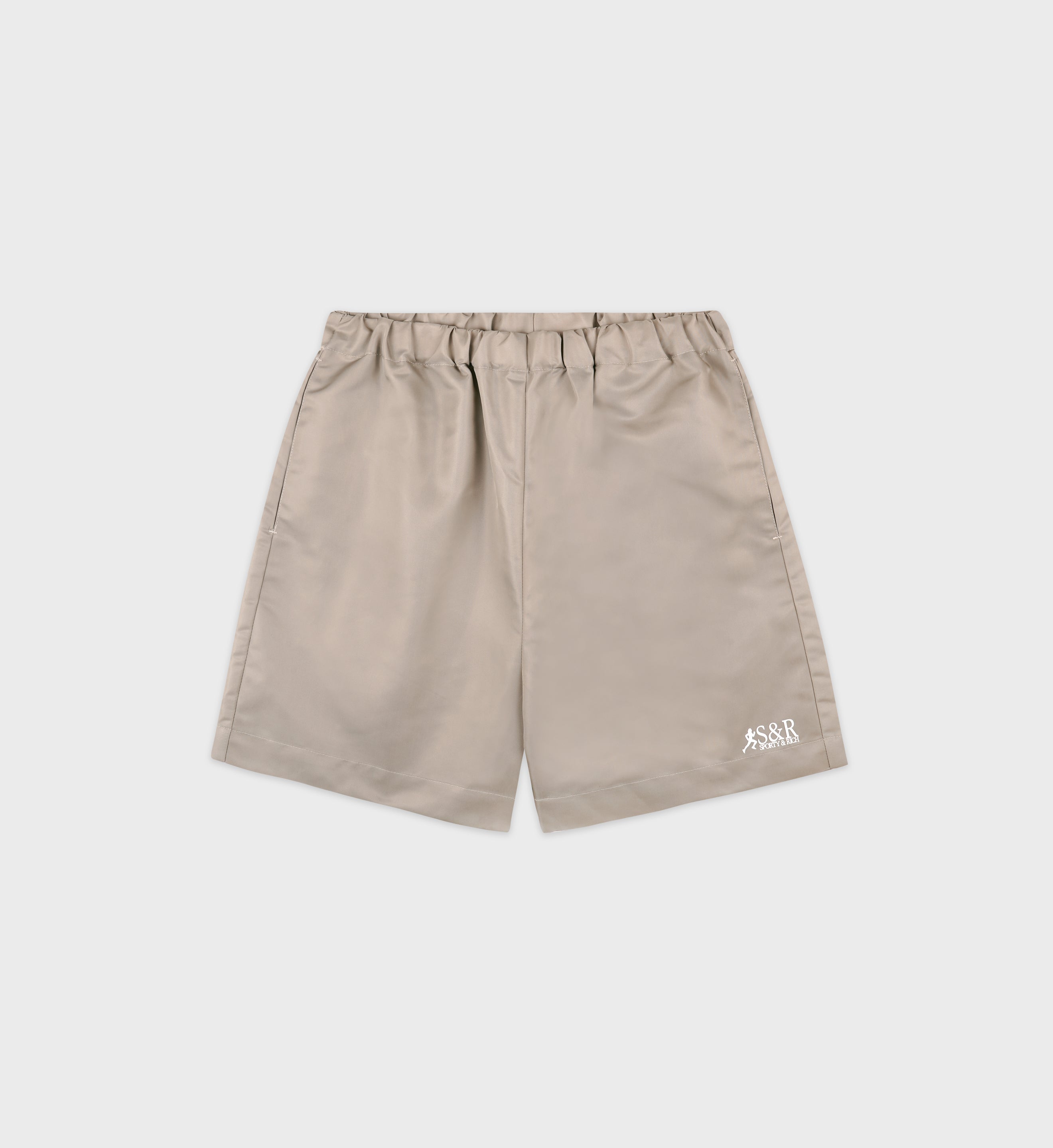 SR Runner Nylon Short - Elephant/White