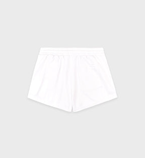 Crown Tennis Roller Short - White/Navy
