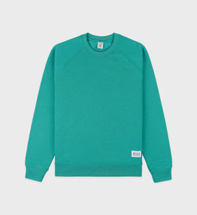 SR Runner Soft Crewneck - Spring Green/Navy