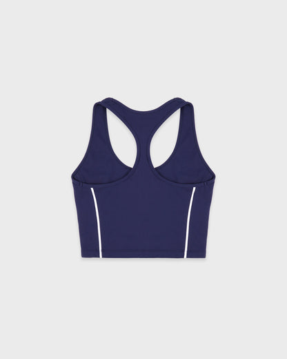 SR Runner Sports Tank - Light Navy/White