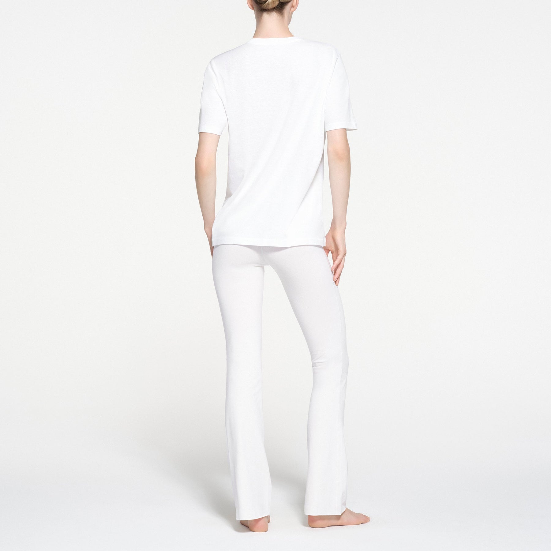 RELAXED TEES OVERSIZED LONG T-SHIRT | SNOW