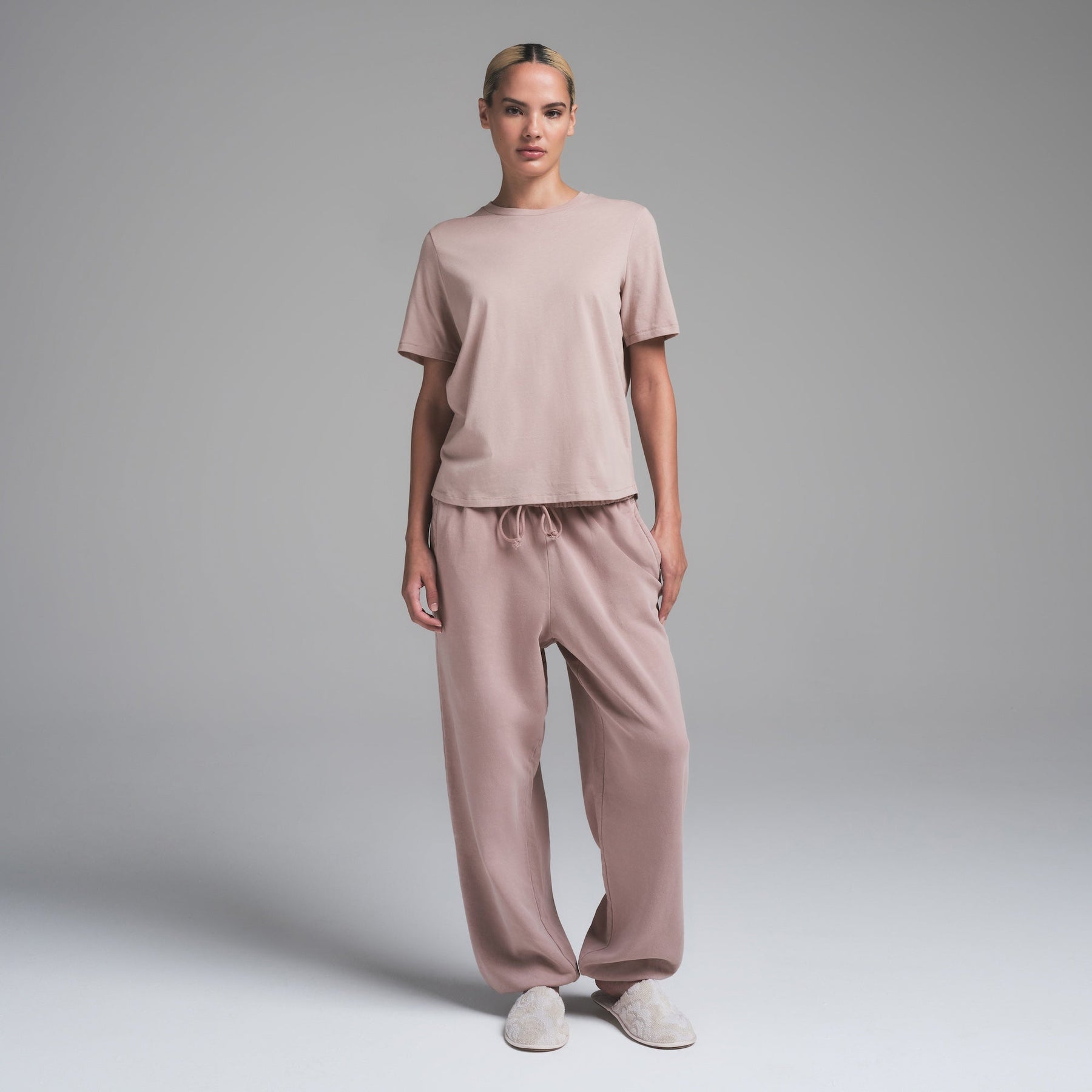 RELAXED TEES T-SHIRT | FAWN