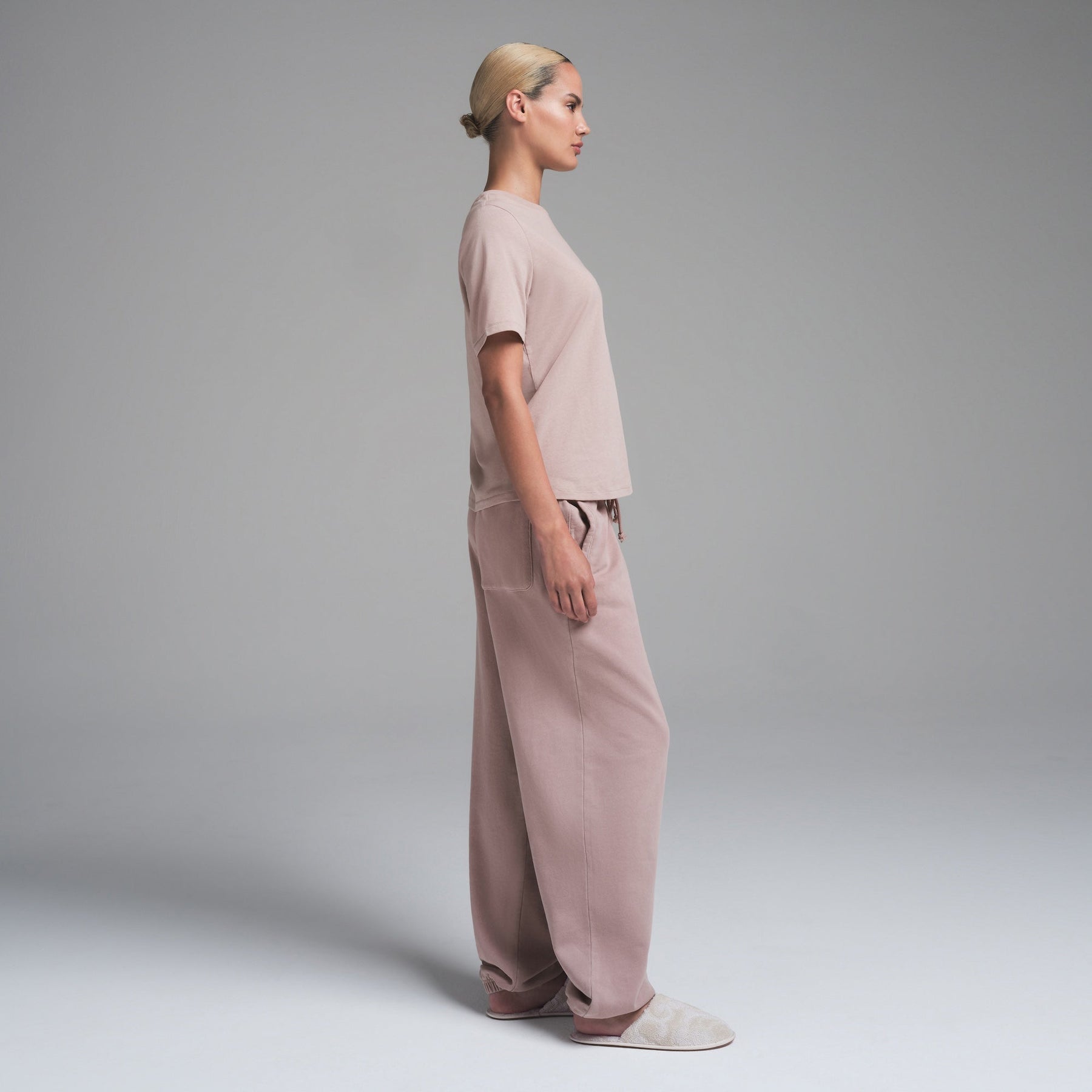 RELAXED TEES T-SHIRT | FAWN