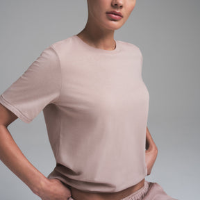 RELAXED TEES T-SHIRT | FAWN