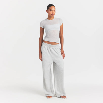 Sheer Rib T-shirt