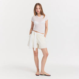 Sheer Rib T-shirt