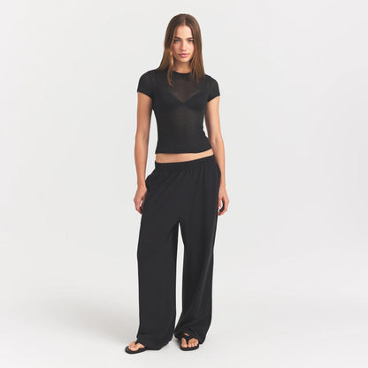 Sheer Rib T-shirt