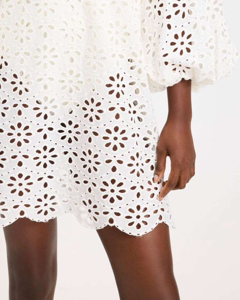 Eyelet Cover-up Dress