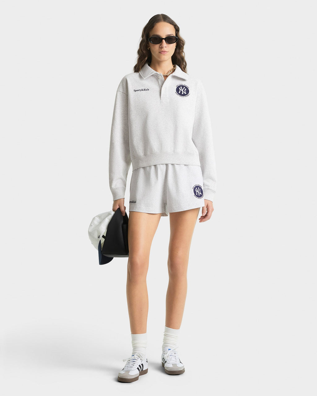 Major League Polo - Heather Gray/Navy