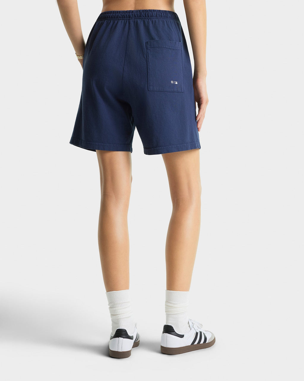 Yankees Ivy Gym Short - Navy/White