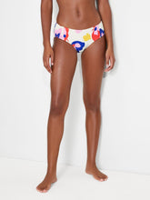 Summer Floral Smocked Bikini Bottom