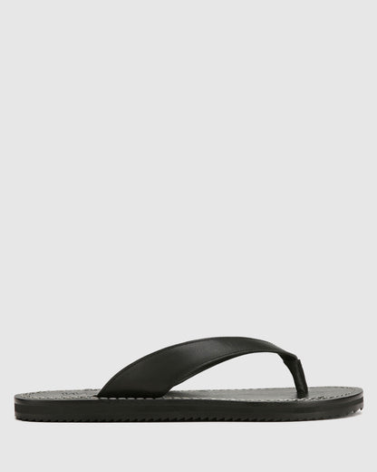 St Barths Black Leather
