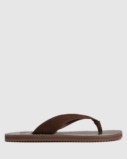 St Barths Brown Suede