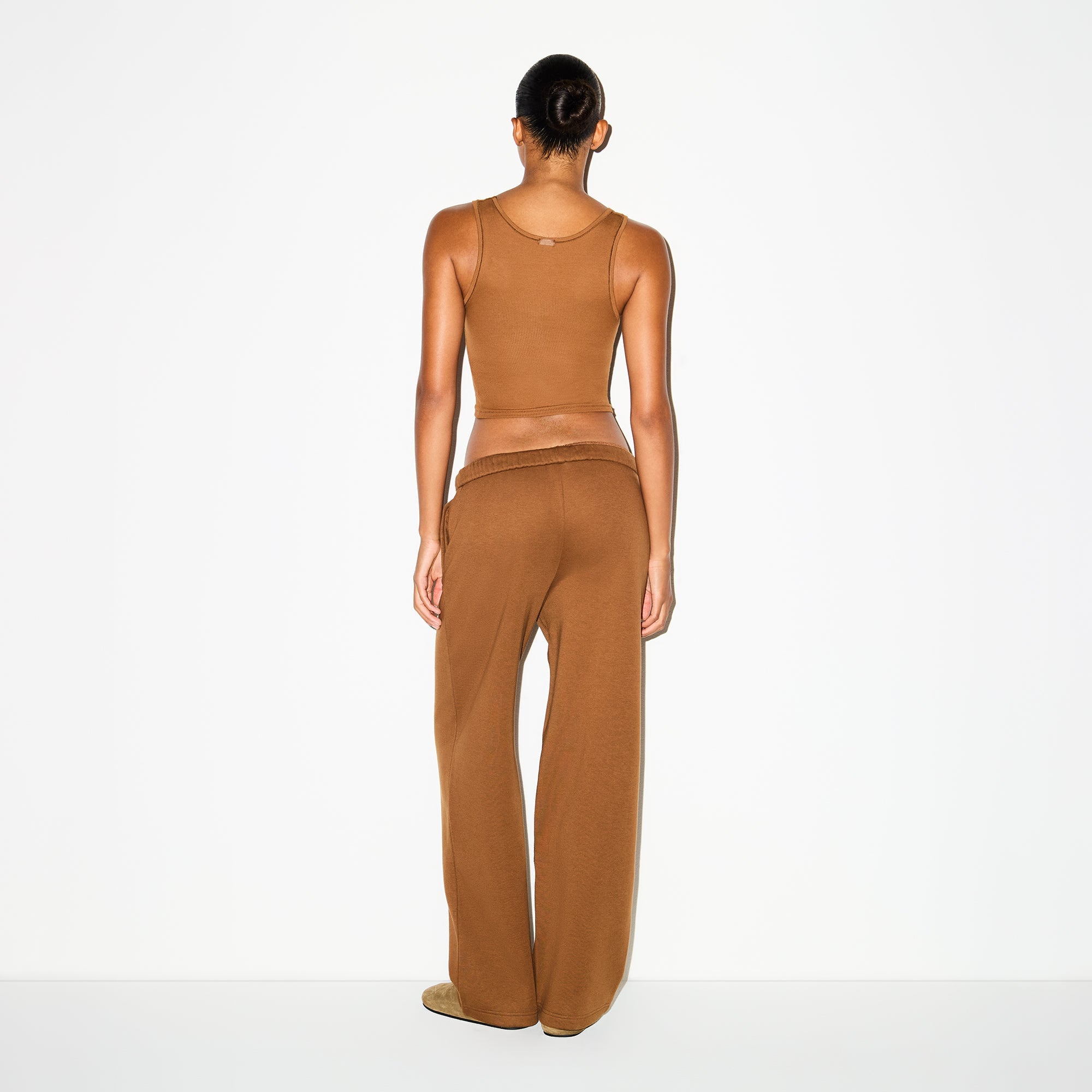 Cotton Fleece Classic Straight Leg Pant